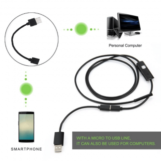 7mm HD Endoscope Camera with LED Light for Inspection and Recording Price in Pakistan | LAPTAB