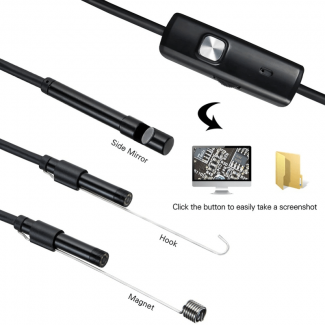 7mm HD Endoscope Camera with LED Light for Inspection and Recording Price in Pakistan | LAPTAB