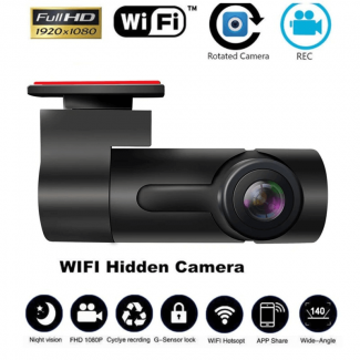 Smart WiFi DVR Wireless Dash Cam 1080P with Night Vision and Wide Angle