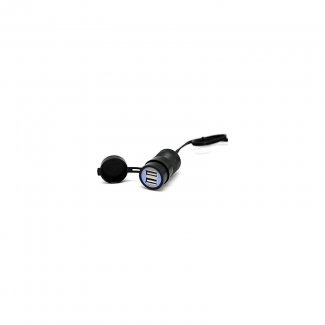 Motorcycle Dual SAE to USB Cable Adapter with Safety Fuse and LED Indicator Price in Pakistan | LAPTAB