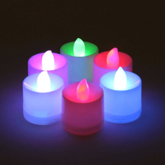 24 pcs LED Flame Less Electronic Candles - Safe, Battery Operated Decor Price in Pakistan | LAPTAB
