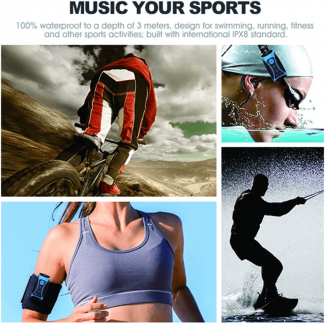 Waterproof MP3 Player with FM Radio, 8GB, 10 Hours Playtime, Bass Sound Price in Pakistan | LAPTAB