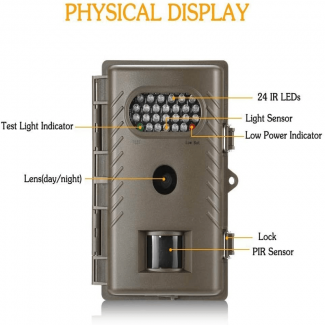 Night Vision Fast Trigger 8MP Digital Trail Camera for Property Monitoring Price in Pakistan | LAPTAB