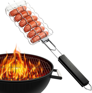 Barbecue Sausage Grill Basket for Even Cooking and Easy Flipping Price in Pakistan | LAPTAB