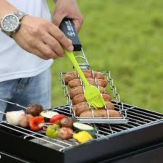 Barbecue Sausage Grill Basket for Even Cooking and Easy Flipping Price in Pakistan | LAPTAB
