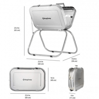 KingCamp Portable Charcoal Grill for Camping, Tailgating, and Picnics Price in Pakistan | LAPTAB