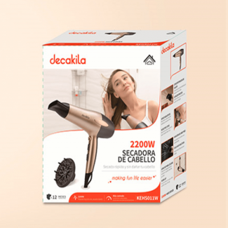 Decakila KEHS011W Hair Dryer with 3 Settings and Foldable Handle Price in Pakistan | LAPTAB