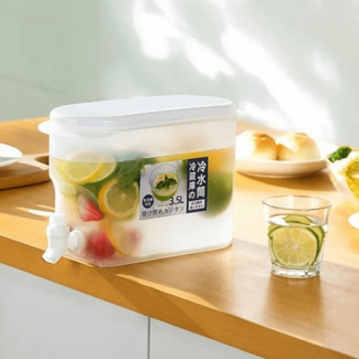 3500 ml Water Jug with Faucet - Durable and Heat Resistant Kettle Pot Price in Pakistan | LAPTAB