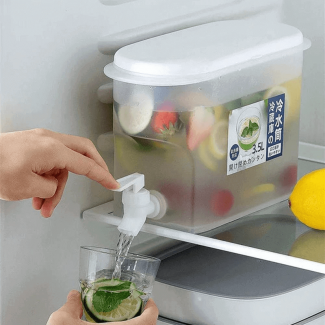 3500 ml Water Jug with Faucet - Durable and Heat Resistant Kettle Pot Price in Pakistan | LAPTAB