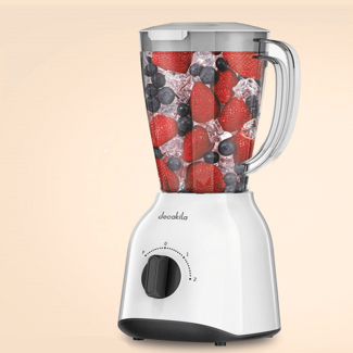 Decakila KEJB001W Stand Blender with 400W Motor and 1.5L Jug
