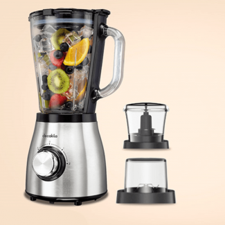 Decakila KEJB006M Table Blender with 600W Motor and 1.5L Jug