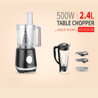 Decakila KEMG003B Food Processor - Manual Speedy Chopper with Stainless Steel Blades