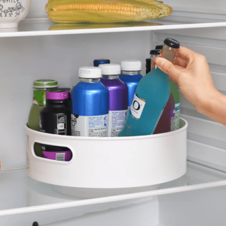 Pack of 2 Non-Slip Rotating Storage Trays for Closet and Kitchen Organization Price in Pakistan | LAPTAB