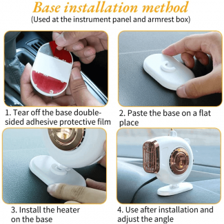 2 in 1 Fast Car Heater Defroster with 360 Rotation for Winter Comfort Price in Pakistan | LAPTAB