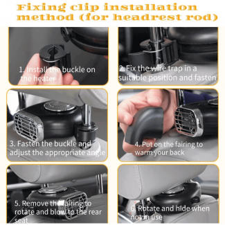 2 in 1 Fast Car Heater Defroster with 360 Rotation for Winter Comfort Price in Pakistan | LAPTAB