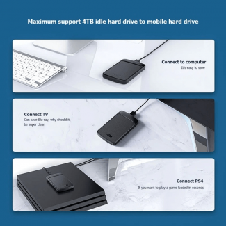 ORICO 2.5-Inch SATA SSD Hard Drive External Case with 5Gbps Transfer Speed Price in Pakistan | LAPTAB