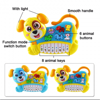 Cute Dog Electronic Piano Keyboard - Educational Toy for Kids Price in Pakistan | LAPTAB