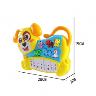 Cute Dog Electronic Piano Keyboard - Educational Toy for Kids Price in Pakistan | LAPTAB