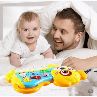 Cute Dog Electronic Piano Keyboard - Educational Toy for Kids Price in Pakistan | LAPTAB