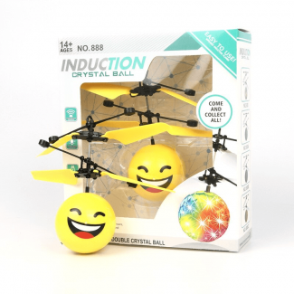 Mini Smiley Drone Hand Induction Flying Ball - Fun Gift for Kids 8+ Price in Pakistan | LAPTAB