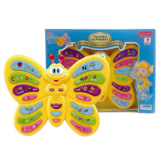 Electronic Alphabet Butterfly Educational Toy for Early Learning