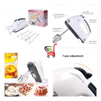 Scarlett Electric Beater Hand Mixer with 7 Speed Controls and Safety Features Price in Pakistan | LAPTAB
