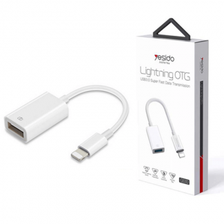 YESIDO GS10 Lightning USB Adapter Converter for iPhone, iPad, MacBook Price in Pakistan | LAPTAB
