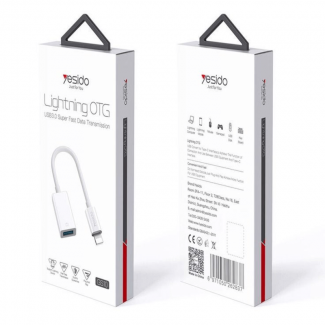 YESIDO GS10 Lightning USB Adapter Converter for iPhone, iPad, MacBook Price in Pakistan | LAPTAB