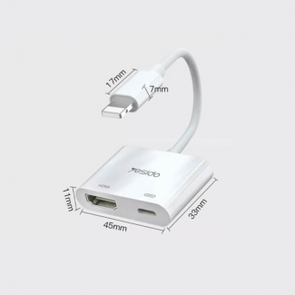 Yesido HM06 HDMI Converter Splitter Cable for Type-C Devices Price in Pakistan | LAPTAB