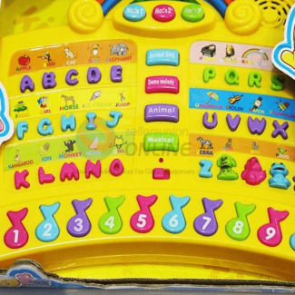Electronic Kids Music Book for Learning ABCs, Numbers, and Spelling Price in Pakistan | LAPTAB