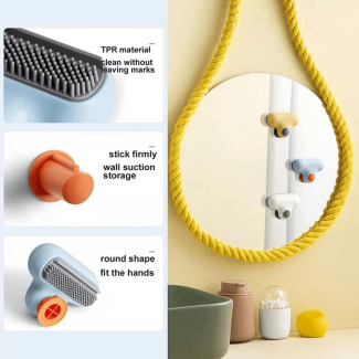 2 in 1 Mini Window Cleaner Brush with Scraping Blade for Glass and Tiles Price in Pakistan | LAPTAB