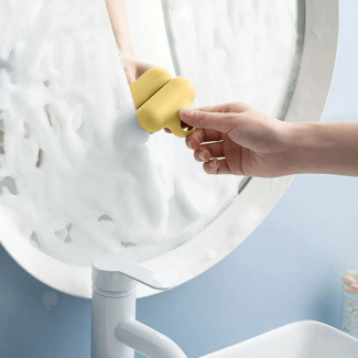 2 in 1 Mini Window Cleaner Brush with Scraping Blade for Glass and Tiles Price in Pakistan | LAPTAB
