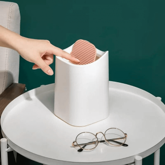 Nordic Style Mini Desk Trash Can - Eco-Friendly and Cute Waste Bin Price in Pakistan | LAPTAB