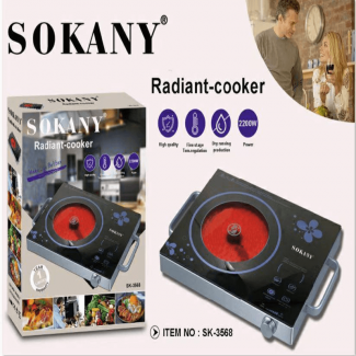 SOKANY 2000W Single Burner Electric Induction Cooker with Adjustable Power Price in Pakistan | LAPTAB
