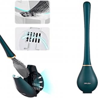 Silicone Water Drop Toilet Brush and Holder Set for Effective Cleaning Price in Pakistan | LAPTAB