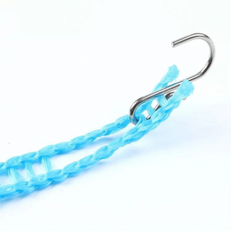 Windproof Nylon Clothesline for Outdoor Drying - Easy Install, Durable Design Price in Pakistan | LAPTAB