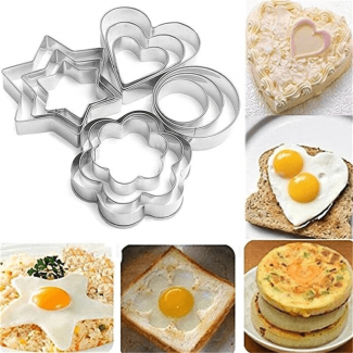 12 Pcs Stainless Steel Cookie Cutters for Baking and Food Decoration Price in Pakistan | LAPTAB