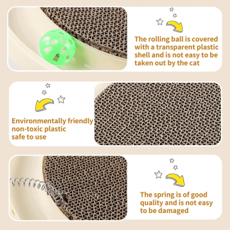 Fish Shape Cat Scratch Board Toy for Healthy Scratching and Stress Relief Price in Pakistan | LAPTAB