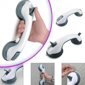 Suction Helping Handle for Bathroom Safety - Easy Install, Durable Grip Price in Pakistan | LAPTAB
