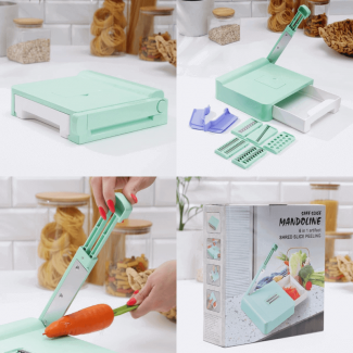 Mandoline 6 in 1 Vegetable Cutter with Safe Slice Technology Price in Pakistan | LAPTAB