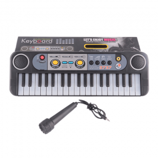Mini Electric Piano Keyboard with Microphone - 8 Instrument Sounds for Kids Price in Pakistan | LAPTAB