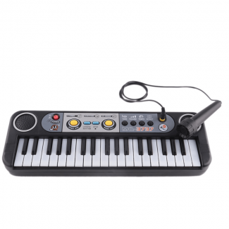 Mini Electric Piano Keyboard with Microphone - 8 Instrument Sounds for Kids Price in Pakistan | LAPTAB