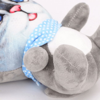 Cute Cat Plush Stuffed Toy - Soft Cotton, Ideal for Kids and Home Decor Price in Pakistan | LAPTAB