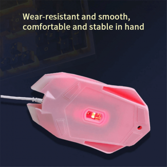 L601 Luminous Color USB Wired Mouse - Ergonomic Design with 3 Buttons Price in Pakistan | LAPTAB