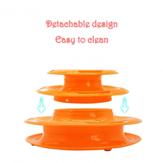 3 Level Ball Training Tower Cat Toy for Interactive Play and Exercise Price in Pakistan | LAPTAB