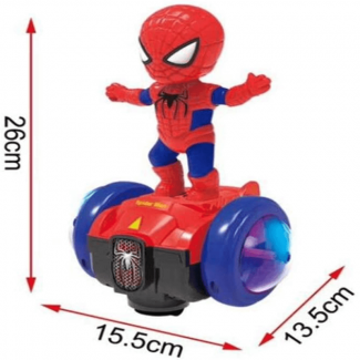 Spiderman Electric Scooter Toy Balance Car with Music and Lights Price in Pakistan | LAPTAB