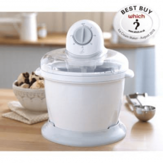 Electric Ice Cream Maker with Timer, 1.6L Bowl, Recipes, and Scoop Price in Pakistan | LAPTAB