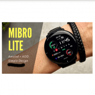 Mibro Lite AMOLED Smart Watch - Waterproof, 15 Sports Modes, Minimalist Design Price in Pakistan | LAPTAB