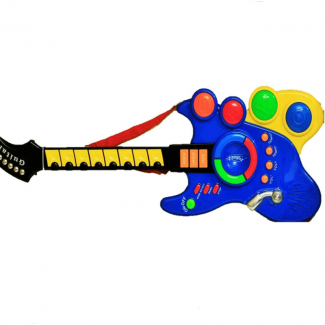 Electric Guitar with Keyboard for Kids - 3 Tones & 14 Functions Price in Pakistan | LAPTAB