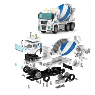 DIY Assemble Truck Toy with Lights and Sound - Concrete Mixer Chris Price in Pakistan | LAPTAB